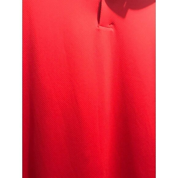 Nike Dri Fit Vapor Solid Golf Polo‎ Red Shirt - Picture 11 of 12